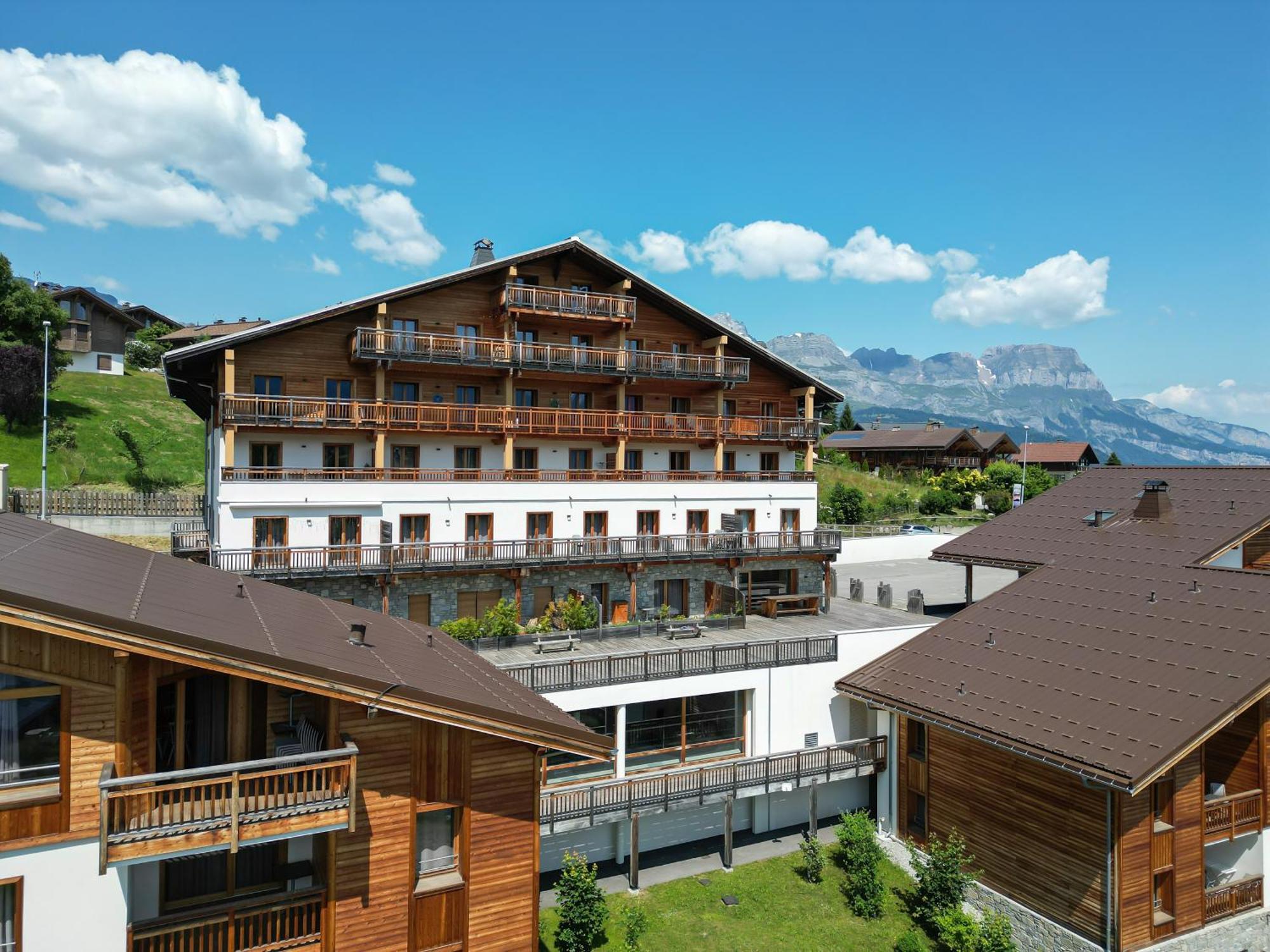 Terresens - Les Fermes Du Mont-Blanc Aparthotel Combloux Eksteriør bilde